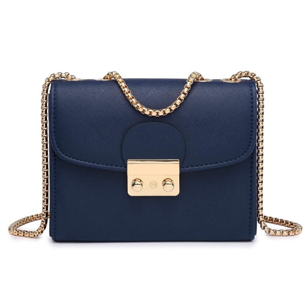 Women Small Crossbody Bag Vegan Leather Evening Clutch Purse for Party